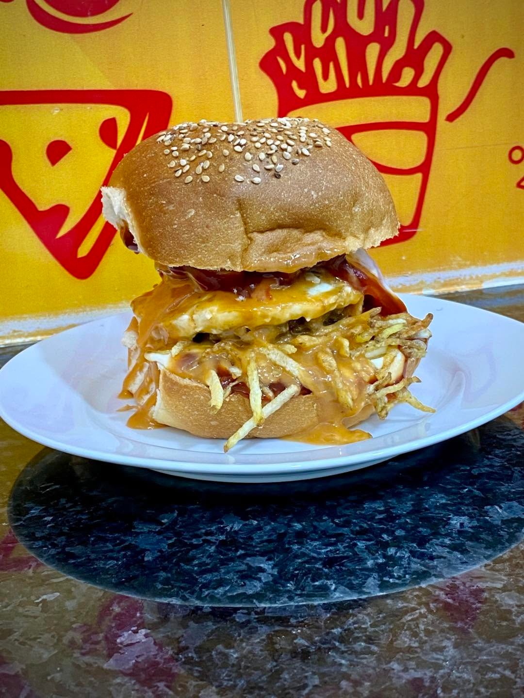 Hambúrguer Duplo